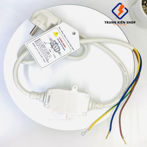 Dây chống giật bình nóng lạnh 16A - TEST GIẬT TRÊN CƠ THỂ TRỰC TIẾP - Hàng Tốt - Bảo hành 12 tháng lỗi đổi mới