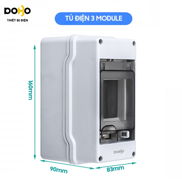 Tủ điện nổi chống nước VF-NT03P DoBo - Có xuất VAT