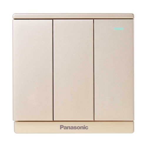 Bộ 3 Công Tắc 2 chiều Moderva Vàng ánh kim WMF516MYZ-1VN ( CÓ VAT )