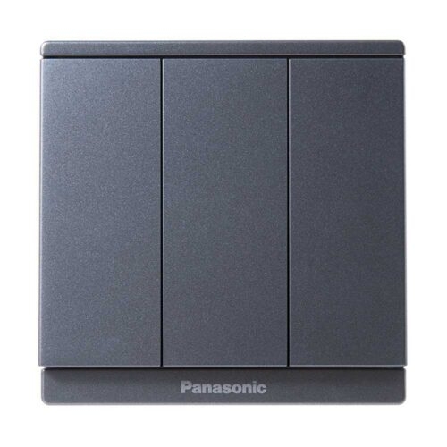 Bộ 3 công tắc 2 chiều Moderva xám ánh kim WMF506MYH-VN ( CÓ VAT )
