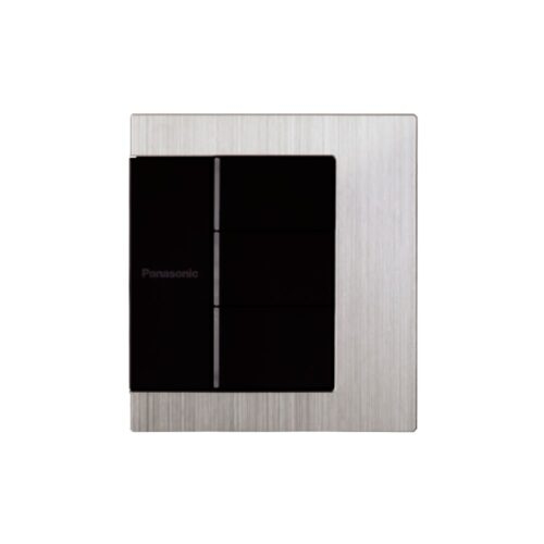 Bộ 3 công tắc vuông có đèn báo Gen-X WTFBP53572S-1-G ( CÓ VAT )