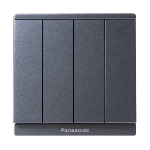 Bộ 4 công tắc 2 chiều Moderva xám ánh kim WMF508MYH-VN ( CÓ VAT )