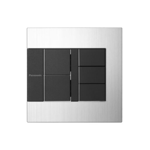Bộ 5 công tắc có đèn báo Gen-X WTEGP55582S-1-G ( CÓ VAT)
