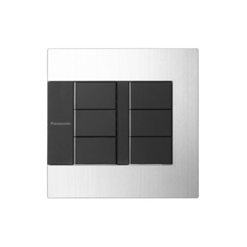 Bộ 6 công tắc có đèn báo Gen-X WTEGP56572S-1-G ( CÓ VAT )