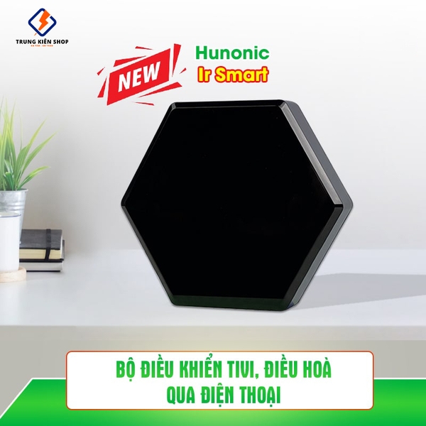 [Có VAT] Bộ điều khiển Tivi, Điều Hoà qua điện thoại Hunonic IR Smart, điều khiển tất cả điều hòa, tivi qua hồng ngoại