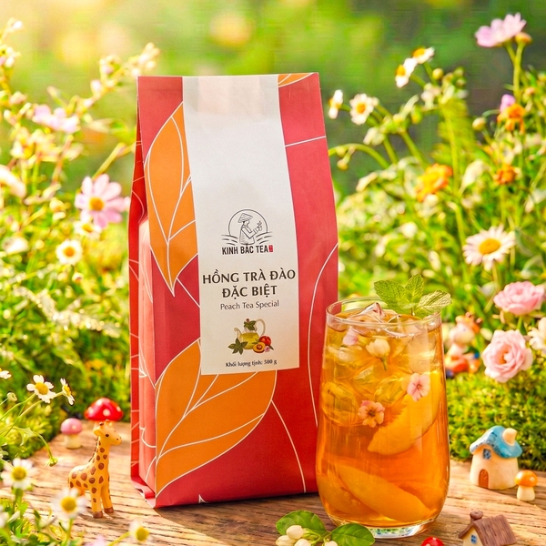 Trà Đào Đặc Biệt KINH BẮC 500g