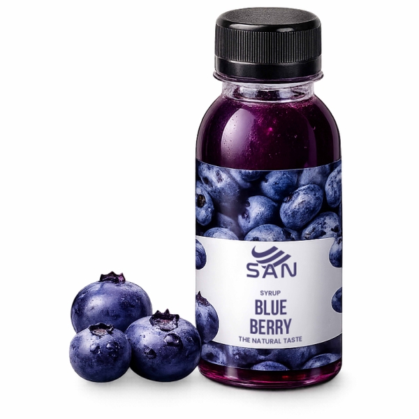 SYRUP VIỆT QUẤT BERRY Chai nhỏ 100ml (Trái Cây Tự Nhiên - Hương Thơm, Màu Sắc Nổi Bật)