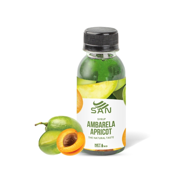 SYRUP CÓC MƠ Chai 100ml (Trái Cây Tự Nhiên - Hương Thơm, Màu Sắc Nổi Bật)