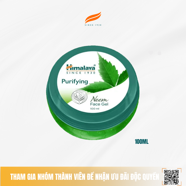 Gel dưỡng ẩm làm dịu da Purifying Neem Face Gel100gm