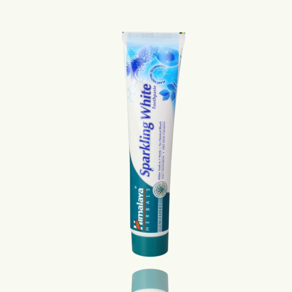 COMBO 3 Kem đánh răng trắng sáng lấp lánh Himalaya Sparkling White Toothpaste (3 TUÝP)