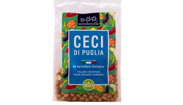 Đậu gà hữu cơ Sottolestelle 200g