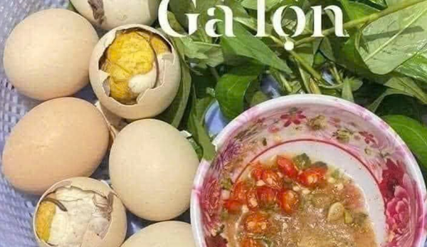 Trứng gà lộn hữu cơ HTX gạo hữu cơ Hải Hậu