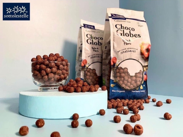 Ngũ cốc hữu cơ dạng viên Choco Globes (275gr)