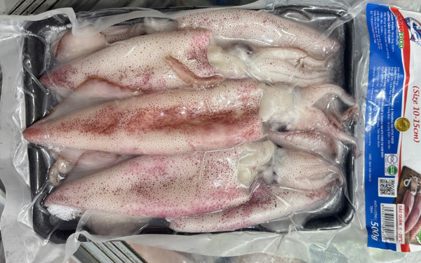 Mực ống luộc ( size 8-12cm) HTK