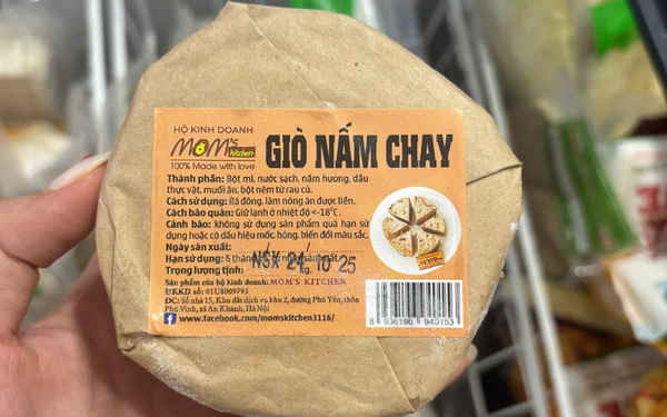 Giò nấm chay Moon kitchen