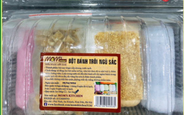 Set bột bánh trôi màu Mom'Kitchen