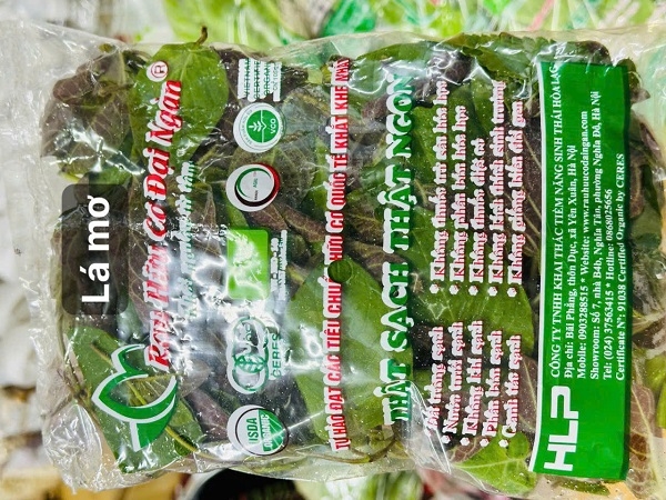 Lá mơ rau hữu cơ Đại Ngàn