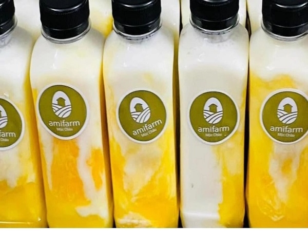 Sữa chua uống mix chanh leo Amifarm