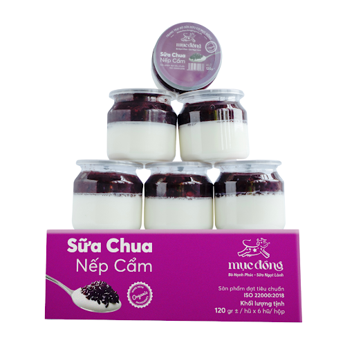 Sữa chua nếp cẩm Mục Đồng