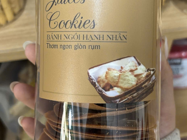 Bánh ngói hạnh nhân Tuiles cookies