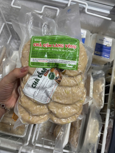 Chả cốm làng Vòng