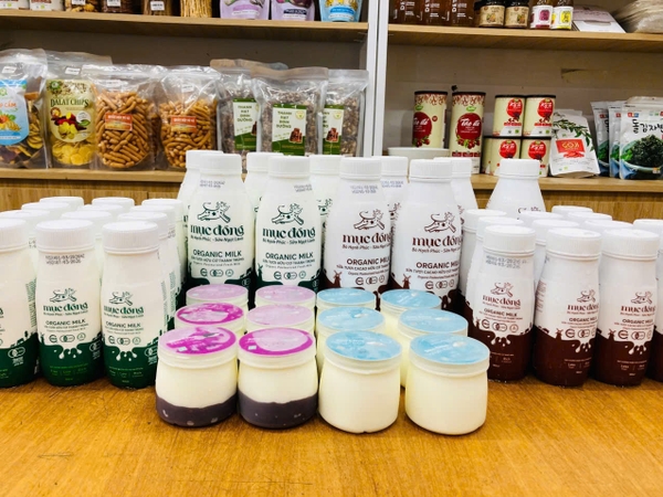 Sữa tươi hữu cơ thanh trùng Mục Đồng 450ml