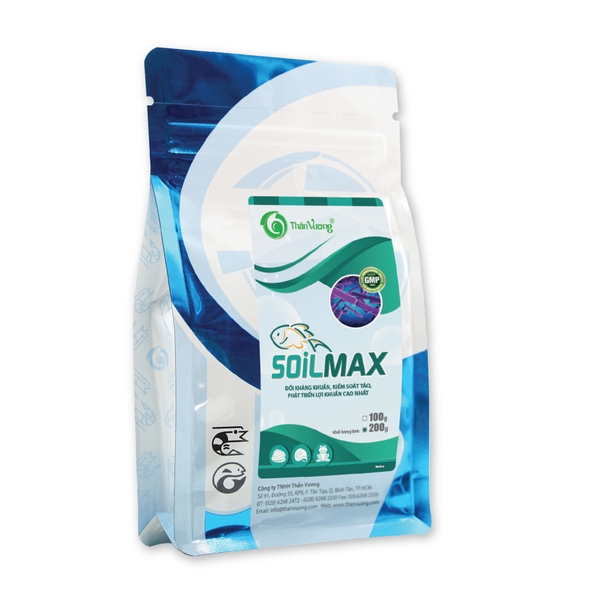 SOILMAX - Đối kháng khuẩn, kiểm soát tảo, phát triển lợi khuẩn cao nhất