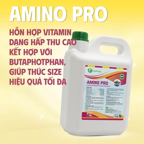 Hỗn hợp vitamin kết hợp Butaphosphan cho tôm AMINO PRO
