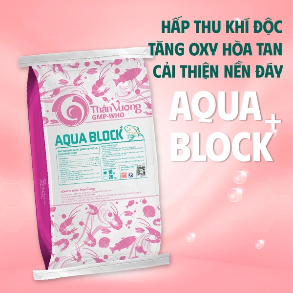 AQUA BLOCK+ Cung cấp oxy, hấp thụ khí độc
