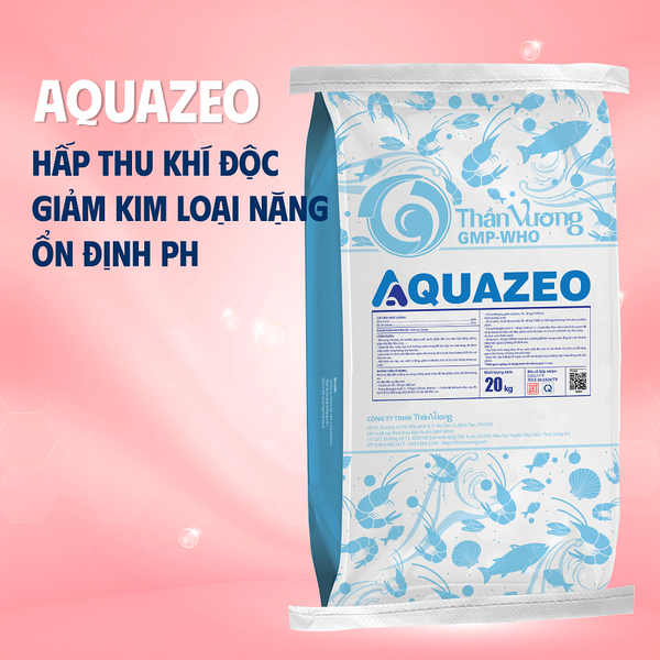 AQUAZEO - Xử lý nước, hấp thụ khí độc, giảm kim loại nặng, ổn định chất lượng nước