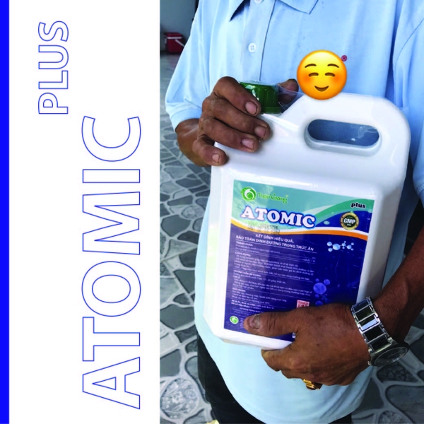 ATOMIC Plus - Bao bọc và kết dính thức ăn