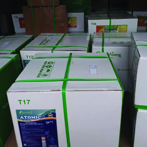 ATOMIC Plus - Bao bọc và kết dính thức ăn