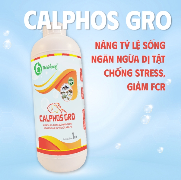 CALPHOS GRO - Khoáng sữa đa vi lượng, chắc khỏe cơ, hấp thu nhanh