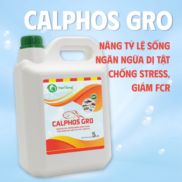 CALPHOS GRO - Khoáng sữa đa vi lượng, chắc khỏe cơ, hấp thu nhanh