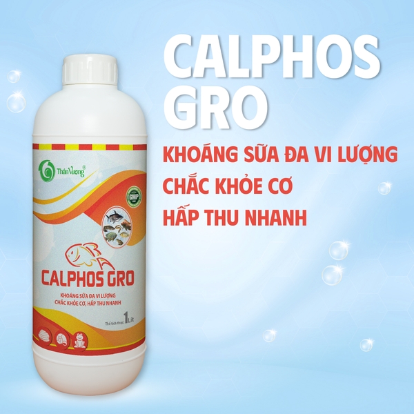 CALPHOS GRO - Khoáng sữa đa vi lượng chắc khỏe cơ, hấp thu nhanh
