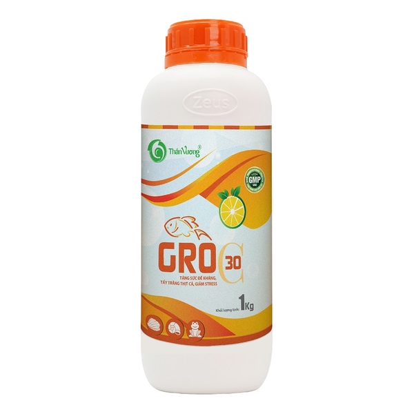 GRO C30 - Tăng sức đề kháng, tẩy trắng thịt cá, giảm stress