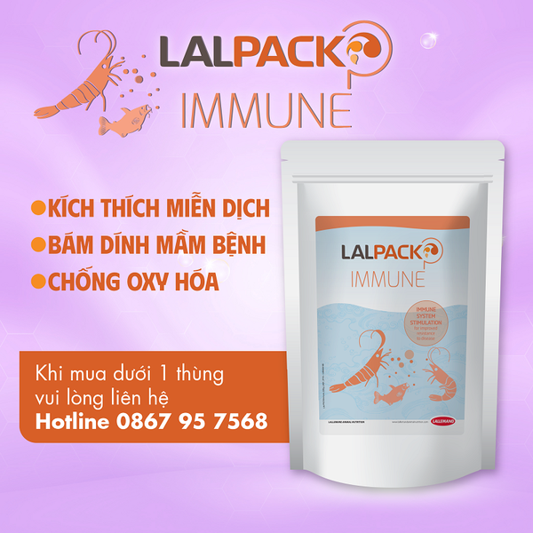 LALPACK IMMUNE - Điều tiết miễn dịch và tăng sức đề kháng tôm