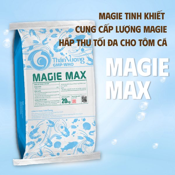 MAGIE MAX - Cung cấp Magie cao cấp cho tôm cá