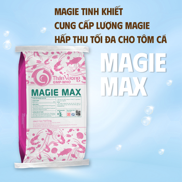 MAGIE MAX - Cung cấp Magie cao cấp cho tôm cá