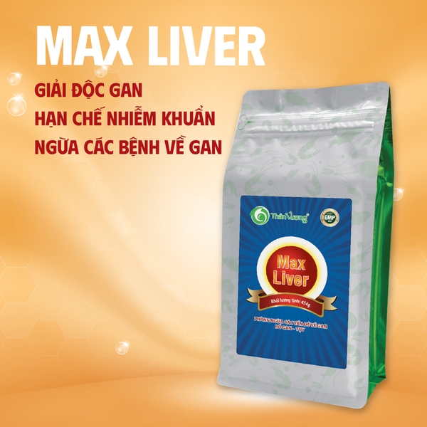 MAX LIVER - Giải độc gan, tái tạo tế bào gan bị tổn thương