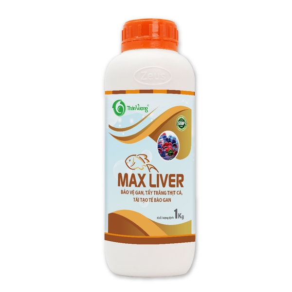 MAX LIVER - Bảo vệ gan, tẩy trắng thịt cá, tái tạo tế bào gan