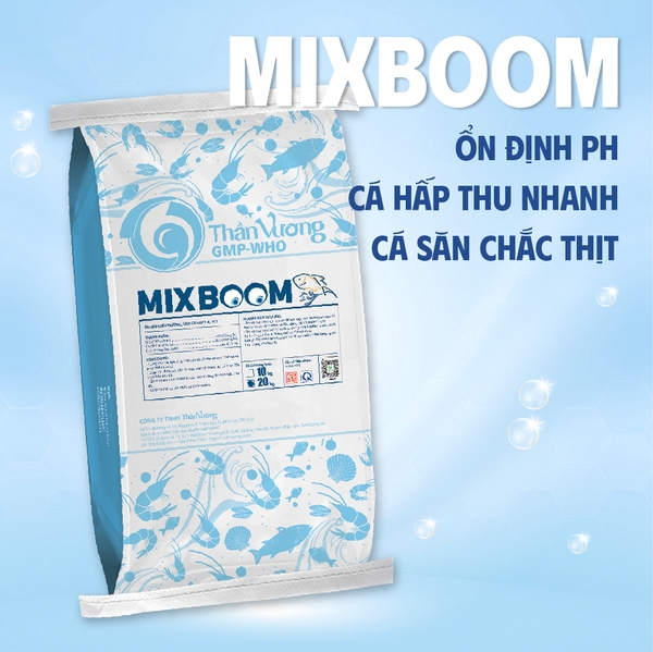 MIXBOOM - Cung cấp khoáng chất cho cá
