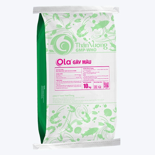 OLA GÂY MÀU: Gây màu nước, kích thích phát triển thức ăn tự nhiên