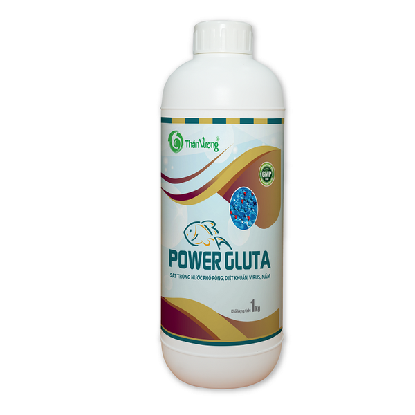 POWER GLUTA - Sát trùng nước phổ rộng, diệt khuẩn, virus, nấm