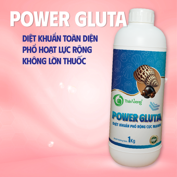 POWER GLUTA - Diệt khuẩn phổ rộng cực mạnh