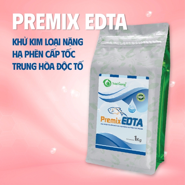 PREMIX EDTA - Chuyên khử kim loại nặng, hạ phèn cực nhanh