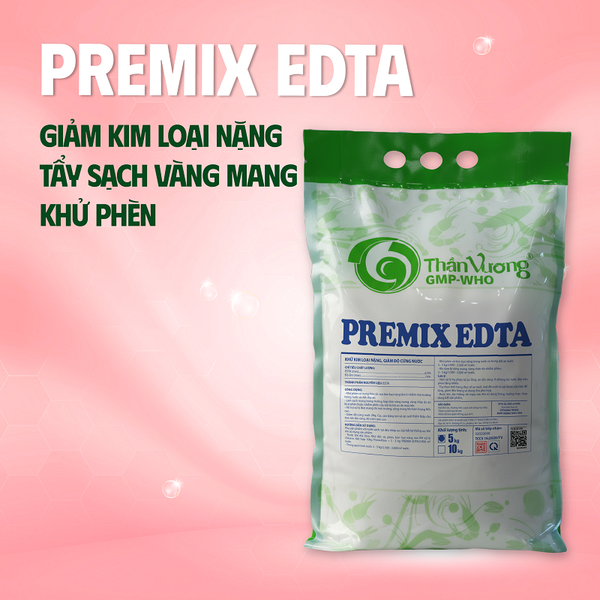 PREMIX EDTA - Khử kim loại nặng, giảm độ cứng nước