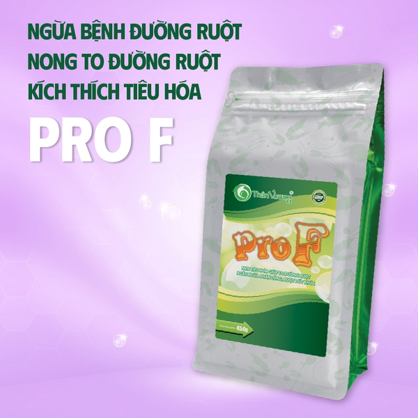 PRO F - Nong to đường ruột, ruột đen, phân chắc