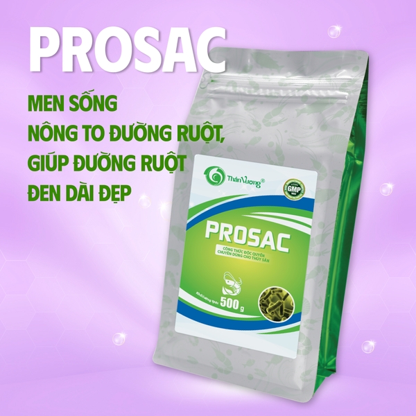 PRO SAC - Men giúp nong to đường ruột, phân chắc, hấp thu thức ăn tốt