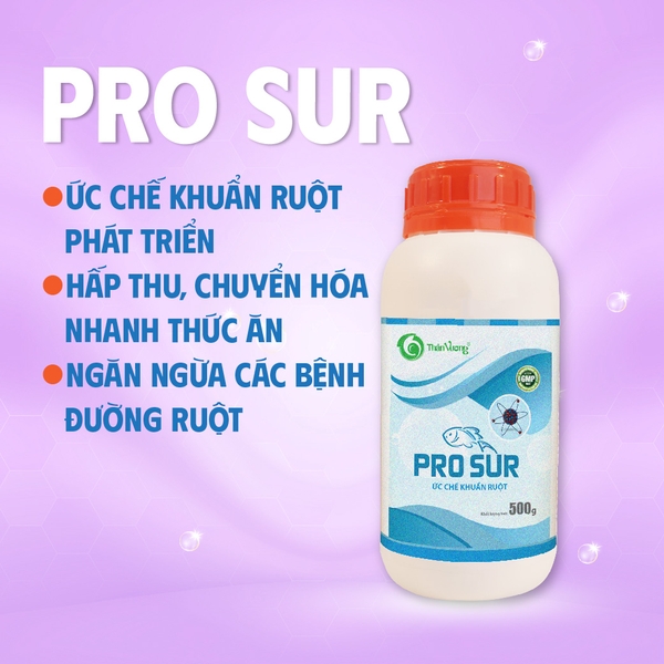 PRO SUR - Ức chế khuẩn ruột